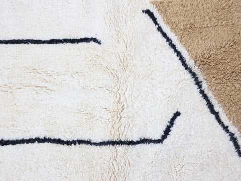Menna Beni Ourain Rug 7'1" x 10'1"