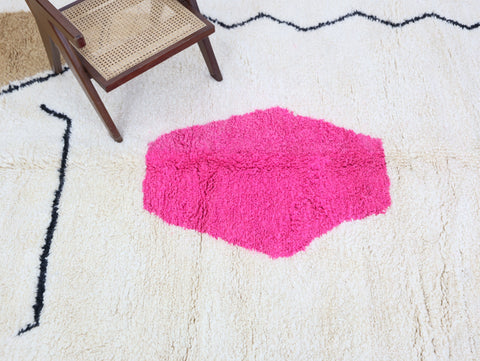 Menna Beni Ourain Rug 7'1" x 10'1"