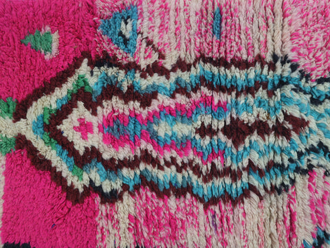 Tasnimt Moroccan Rug  2'4" x 9'9"