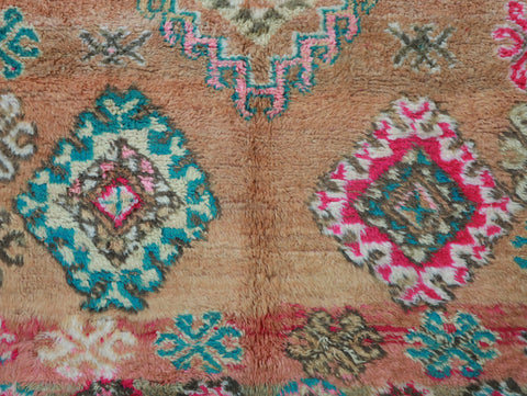 Ighil Vintage Moroccan Rug  6'0" x10'0"