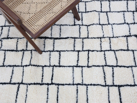 Zuniga Beni Ourain Rug 4'1" x 6'1"