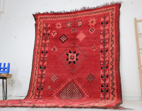 Jazin Vintage Moroccan Rug  5'6" x 11'4"