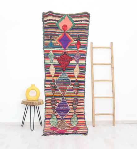 Kella  Moroccan Rug 2'6" x 8'2"