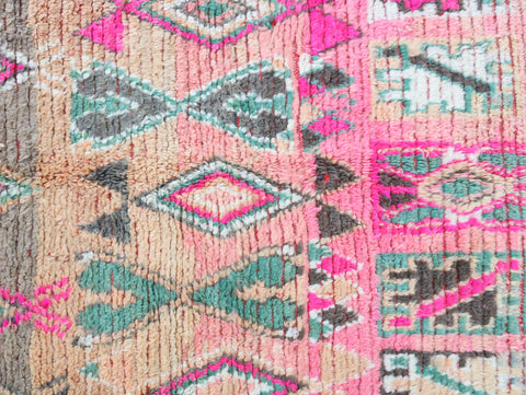 Usadden Vintage Moroccan Rug 6'2" x 9'0"