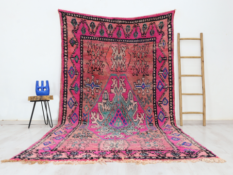 Sulas Vintage Moroccan Rug 5'7" x 10'8"