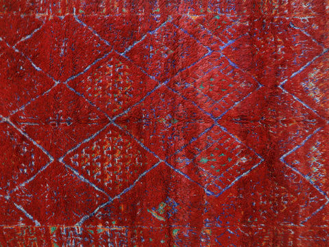 Amzin Vintage Moroccan Rug  6'0" x8'2"
