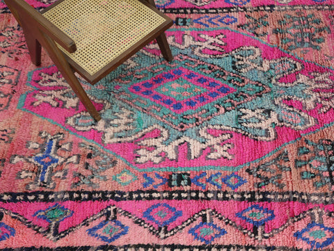 Sulas Vintage Moroccan Rug 5'7" x 10'8"