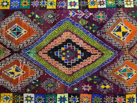 Mazan Vintage Moroccan Rug 6'1" x 10'6"