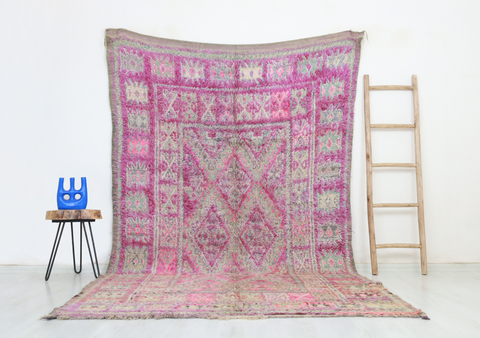 Urigh Vintage Moroccan Rug  6'0" x10'4"