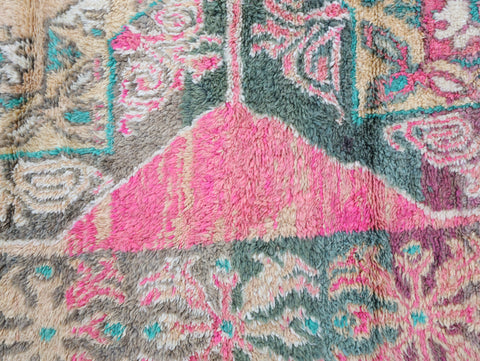 Ider Vintage Moroccan Rug 6'8" x 11'2"