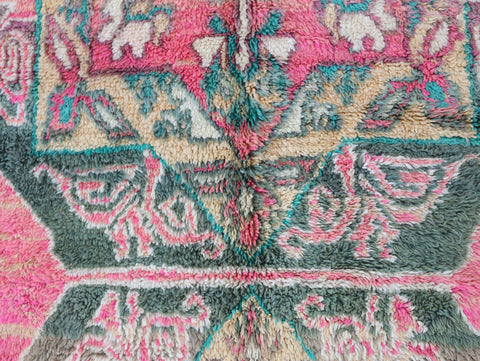 Ider Vintage Moroccan Rug 6'8" x 11'2"