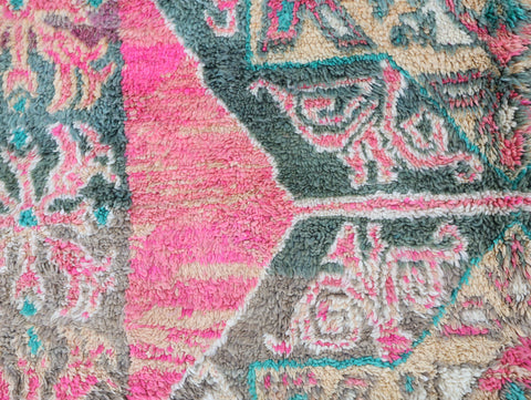 Ider Vintage Moroccan Rug 6'8" x 11'2"