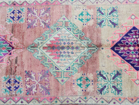 Asafu Vintage Moroccan Rug 4'9" x 11'5"
