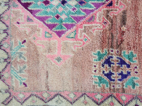 Asafu Vintage Moroccan Rug 4'9" x 11'5"