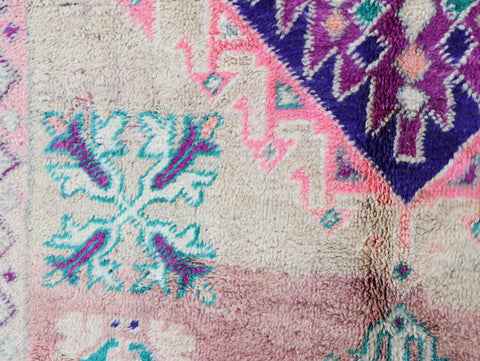 Asafu Vintage Moroccan Rug 4'9" x 11'5"