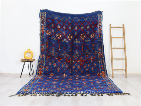 Amghar Vintage Moroccan Rug 6'2" x 11'2"