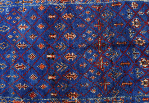 Amghar Vintage Moroccan Rug 6'2" x 11'2"