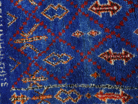 Amghar Vintage Moroccan Rug 6'2" x 11'2"