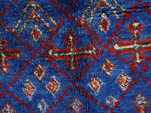Amghar Vintage Moroccan Rug 6'2" x 11'2"