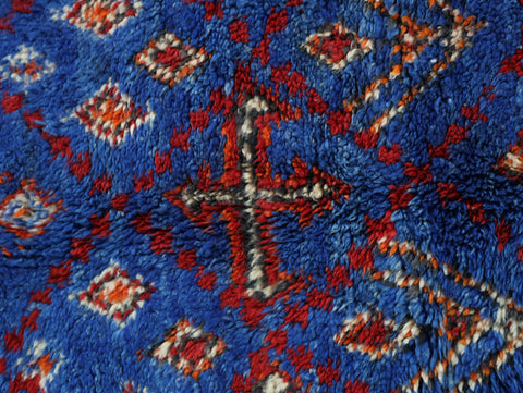 Amghar Vintage Moroccan Rug 6'2" x 11'2"