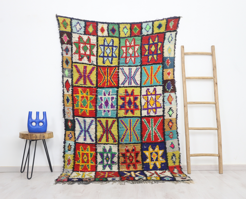 Zinna  Moroccan Rug 4'4" x 7'3"