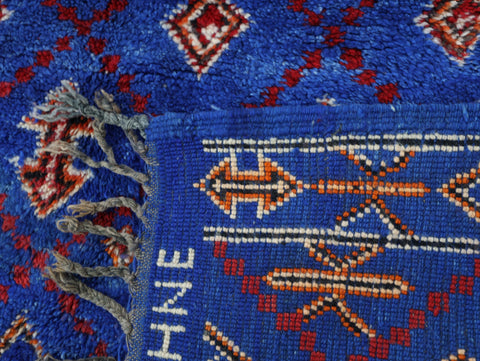 Amghar Vintage Moroccan Rug 6'2" x 11'2"
