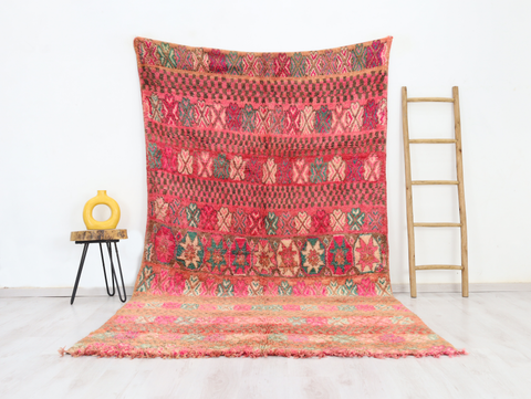 Amesnaw Vintage Moroccan Rug 5'7" x 10'2"