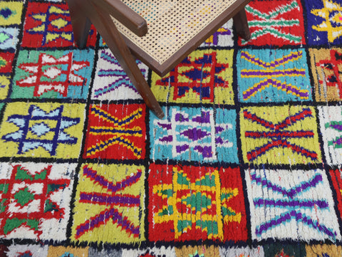 Zinna  Moroccan Rug 4'4" x 7'3"