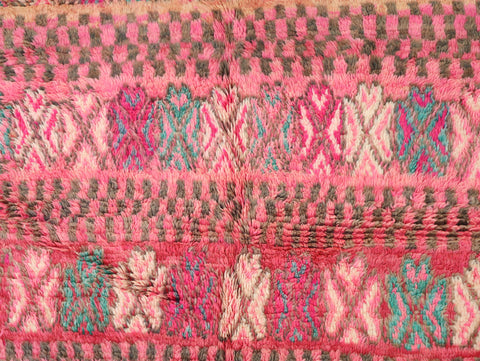 Amesnaw Vintage Moroccan Rug 5'7" x 10'2"