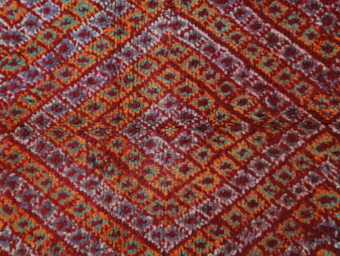 Isemkan Vintage Moroccan Rug  6'5" x9'6"