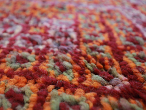 Isemkan Vintage Moroccan Rug  6'5" x9'6"
