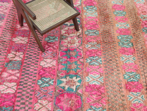 Amesnaw Vintage Moroccan Rug 5'7" x 10'2"