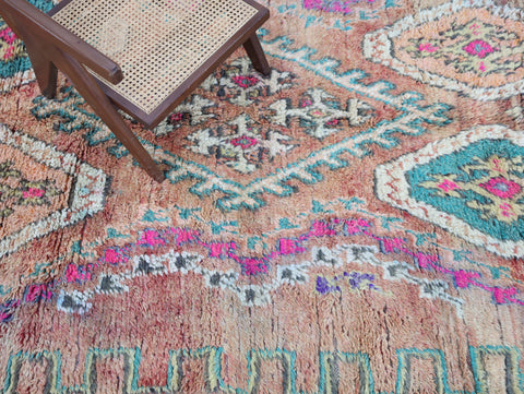 Yenner Vintage Moroccan Rug 6'0" x 10'8"