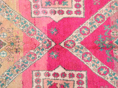 Azim Vintage Moroccan Rug 6'6" x 12'5"