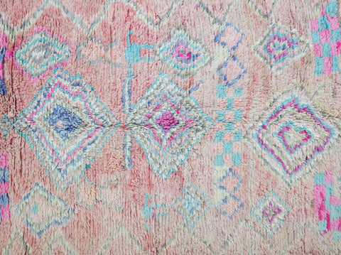 Tamzal Vintage Moroccan Rug  5'2" x 10'4"