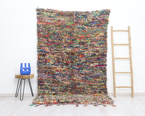 Loundja  Moroccan Rug 4'7" x 7'8"