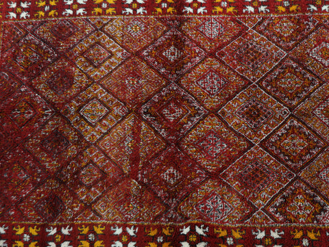 Asalaw Vintage Moroccan Rug 5'8" x 9'8"