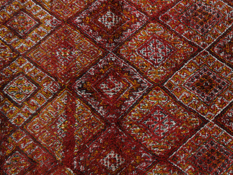 Asalaw Vintage Moroccan Rug 5'8" x 9'8"