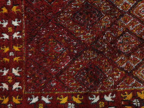 Asalaw Vintage Moroccan Rug 5'8" x 9'8"
