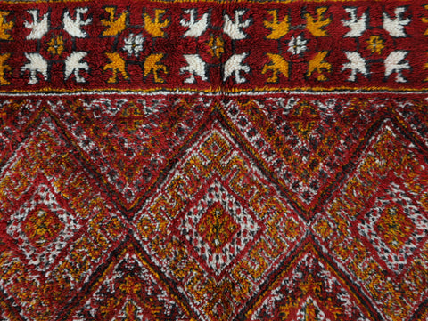 Asalaw Vintage Moroccan Rug 5'8" x 9'8"