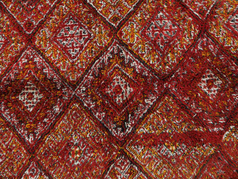 Asalaw Vintage Moroccan Rug 5'8" x 9'8"