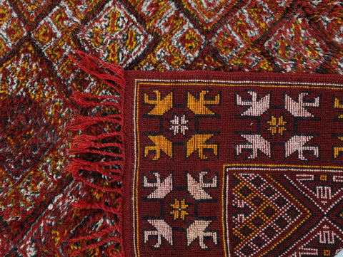 Asalaw Vintage Moroccan Rug 5'8" x 9'8"