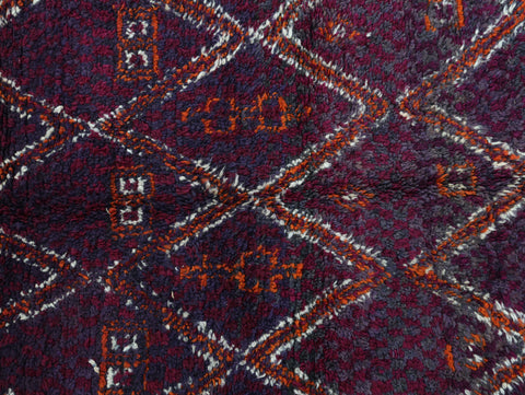 Afalkay Vintage Moroccan Rug 6'6" x 11'4"