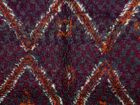 Afalkay Vintage Moroccan Rug 6'6" x 11'4"