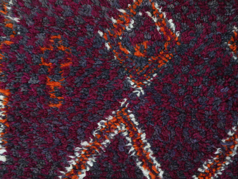 Afalkay Vintage Moroccan Rug 6'6" x 11'4"