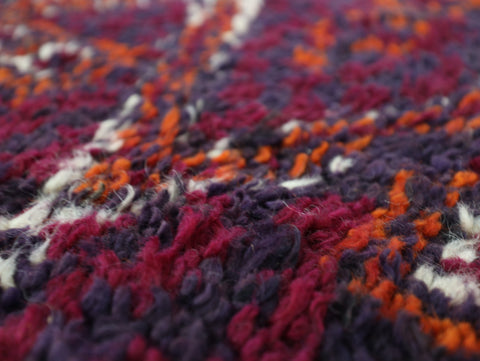 Afalkay Vintage Moroccan Rug 6'6" x 11'4"