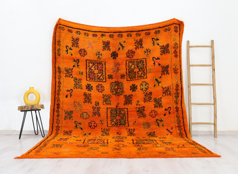 Aman Vintage Moroccan Rug 6'9" x 9'4"