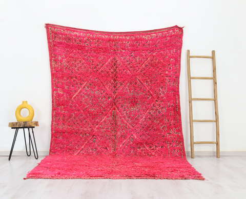 Amzyan Vintage Moroccan Rug 6'1" x 9'3"