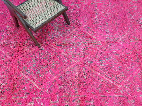 Amzyan Vintage Moroccan Rug 6'1" x 9'3"