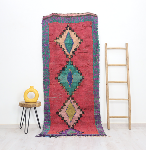 Tamenna Moroccan Rug 3'3" x 8'1"